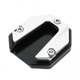 Maxbell 4xMotorcycle Kickstand Extender Pad Replacement Parts Side Stand Support Plate
