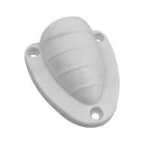 Maxbell 4xClam Shell Vent Cap Easy Installation for Van Yacht Outdoor Application white 65x73MM