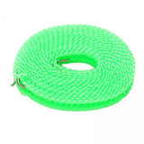 Maxbell 4xClothesline Stretchy Portable Laundry Cord for Garden Camping Accessories RV green 800cm