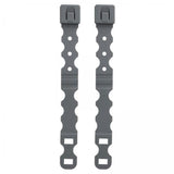 Maxbell 2x2Pcs System Malice Clips Strap Buckle Nylon Magazine Pouch Accessory gray