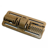 Maxbell 2xVest Quick Release Buckle Slider for Hunting Backpack Strap Belt Accessories Khaki Long