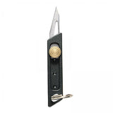 Maxbell 4xMulti Utility Knife Aluminum Retractable Paper Cutting Tool  Black