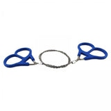 Maxbell 4xFoldable Hand Chainsaw Pocket Chainsaw Hand Saw Outdoor with Rings for Trees