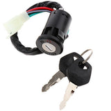 Maxbell 2xMotorcycle Electric Ignition Switch Key for Honda CG125 ZJ125 Motorbike ATV