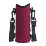 Maxbell 3xDetachable Kettle Pouch Holder Neoprene Water Bottle Carrier for Camping Red