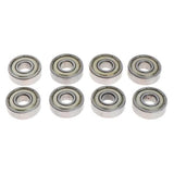 Maxbell 4x8 Pieces Pro Skateboard Bearings Chrome Steel