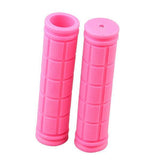 Maxbell 2xAnti-Slip Bike Bicycle MTB Handlebar Grip Soft Rubber Bar Covers Pink