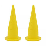 Maxbell 2x2 Piece Fishing Boilie Spare Nozzles Bait Making Accessories Yellow