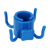 Maxbell 2xBeach Umbrella Hanging Hook Holder Adjustable for Towels Camping Beach blue