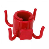 Maxbell 3xBeach Umbrella Hanging Hook Holder Adjustable for Towels Camping Beach red