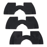 Maxbell 3x3x Electric Scooter Rubber Damping Pad Accessories for Xiaomi M365 black