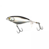 Maxbell 2xTopwater Fishing Lures Top Water Bass Lure for Pike Bass Freshwater Saltwater Argent