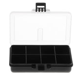 Maxbell 4x8 Compartments Waterproof Plastic Fishing Lures Baits Hook Tackle Box Case