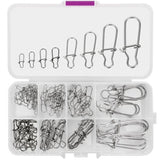 Maxbell 3x100x Fishing Link Clips Quick Change Carp Connector Pin Fishing Tackle Tool
