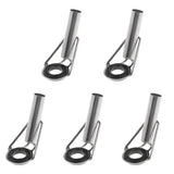 Maxbell 2x5pcs Casting Fishing Rod Guide Ring Tip Top Fitting Rod Building Part 0.55cm