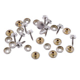 Maxbell 3x10 Set Stainless Boat Cover/Canopy Fittings Snap Fastener Screw Stud Sockets