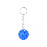 Maxbell 6xPickleball Keychain Portable Pickleball Bag for Backpack Hoilday Handbag blue