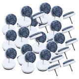Maxbell 4x50pcs Furniture Nail Felt Pad Wooden Table Chair Leg Feet 24cm (50pcs)