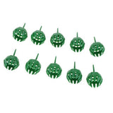 Maxbell 2x 10pcs Fertilizer Basket Osmocote Plant Pot Garden Flower Vegetable Bonsai Green L