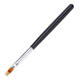 Maxbell 2xUV Gel Nail Brush Black Wood Handle Nylon Hair Ombre Brush Pro Nail Art Tool