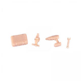 Maxbell 6x1/64 Cabinet Auto Repair Tool Tiny Model for DIY Sand Table Desktop Ornament Toolkit