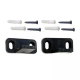 Maxbell 6x2Pcs Door Guides Bottom Track Guide Durable for Living Room Home Wooden Door