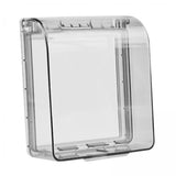 Maxbell 2xElectrical Outlet Cover Sturdy Receptacle Protector for Kitchen Home Outdoor Clear