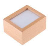 Maxbell 3xWooden Photo Frame Music Box for Wedding Valentine Christmas Birthday Gift