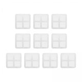 Maxbell 4xDisposable Shower Drain Catcher Floor Sink Strainer Filter Sticker for Sewer 10pcs