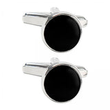 Maxbell 2x2x Black Men Cufflinks Cuff Links for Dress Shirt Formal Ceremony Graduation