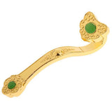 Maxbell 3xGolden Fengshui Ruyi Ru Yi Scepter for Home Office Decoration