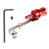 Maxbell 3xUniversal Car Turbo Whistle Refitting Turbo Whistle Exhaust Pipe Red_S