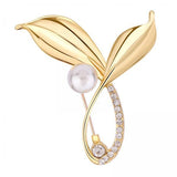 Maxbell 5xBrooch Pin Elegant Lightweight Collar Pin Lapel Pin for Scarf Clothing Shirt