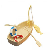 Maxbell 2xMiniature Fishing Boat Model Mini Boats Model for Photo Props Micro Landscape