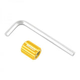 Maxbell 6xMountain Bike Crank Arm Removal Tool Bicycle Crank Install Durable Road Bike Aureate