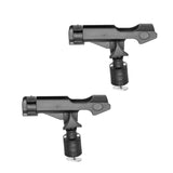 Maxbell 2x Removable Fishing Rod Tube Holder Rotatable Tackle Track Mount Kayak Boat