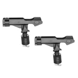 Maxbell 2x Removable Fishing Rod Tube Holder Rotatable Tackle Track Mount Kayak Boat