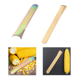 Maxbell 2pcs Corn Cutter Stainless Steel Corn Planers for Cooking Groceries Gadget