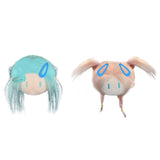 Maxbell 2pcs Doll Head Keychains Party Favor Hanging Charms Bag Charms for Handbag