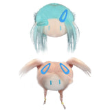 Maxbell 2pcs Doll Head Keychains Party Favor Hanging Charms Bag Charms for Handbag