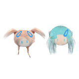 Maxbell 2pcs Doll Head Keychains Party Favor Hanging Charms Bag Charms for Handbag