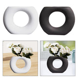 Maxbell 2x Ceramic Vase Simple Porcelain Vase for Gift Shopping Mall Flower