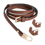 Maxbell 3xPurse Strap for Handbag Durable PU Leather Bag Strap Stylish Crossbody Strap Brown