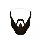 Maxbell 2xFake Beard Costume Accessories Party Supplies Men Realistic Holiday Mustache