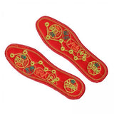 Maxbell 2xChinese Red Insole Feng Shui Replacement Good Luck Insoles for Climbing 43
