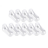 Maxbell 3x10Pcs Transparent Baby Shoe Stretcher Professional for Socks Store 11cm