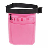 Maxbell 3xNurses Pouch Waist Bag Extra Pocket Quick Pick Organizer Pouch Pink