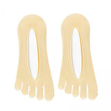 Maxbell 3xFive Toe Socks Lightweight Soft Sports Short Socks for Sports Outdoor Ladies Skin