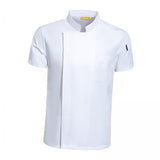 Maxbell 4xChef Coat Short Sleeve chef Jacket for Restaurant Bakery White M