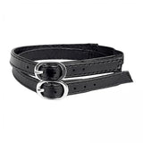 Maxbell 4xShoe Strap Holder with Buckle Shoelace Accessories Anti Loose for Women Lady matt black